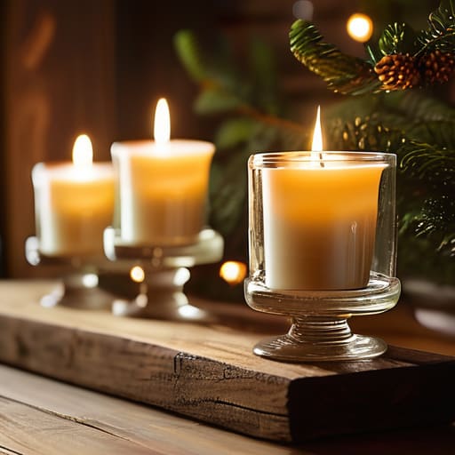 Cozy upcycled mason jar lanterns for lighting.