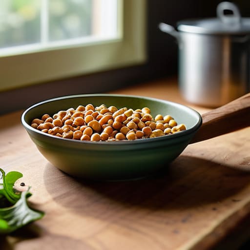 Canned beans for instant protein pantry staple.