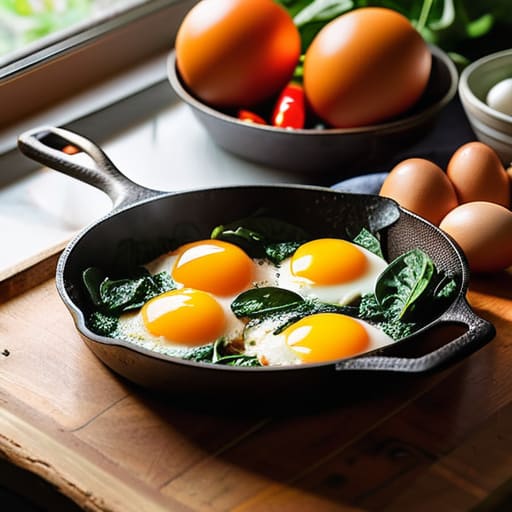 The One-Pan Egg Scramble with vegetables.