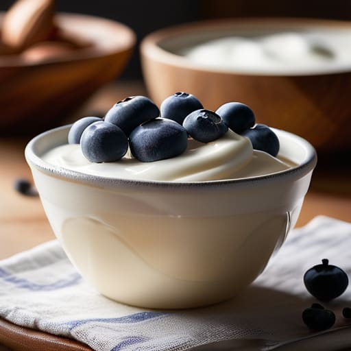 Healthy Greek Yogurt Power Bowls with fruit.