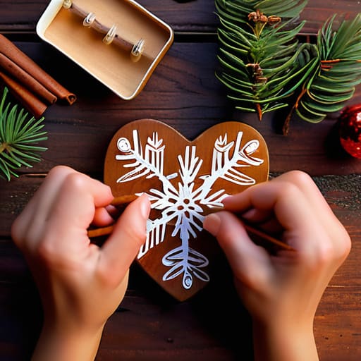 DIY Personalized Wooden Ornament Tags.