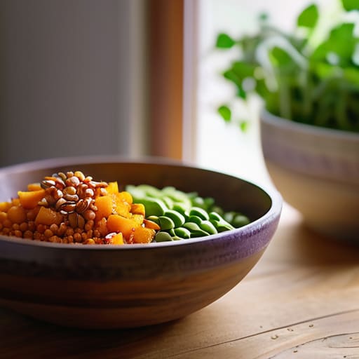 The "Everything in the Pantry" Grain Bowl.