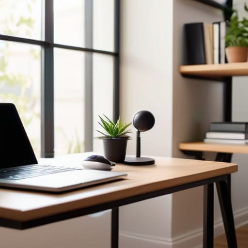 Organized workspace setup: You've Got This.