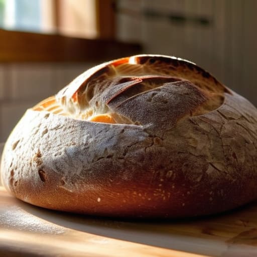 Guide on how to bake bread at home.