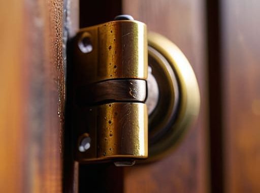 How to fix a squeaky door quickly.