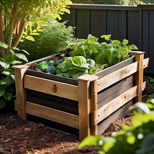 Guide on how to make a compost bin.