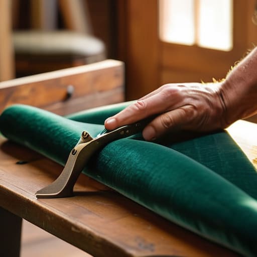 Steps on how to reupholster a chair.
