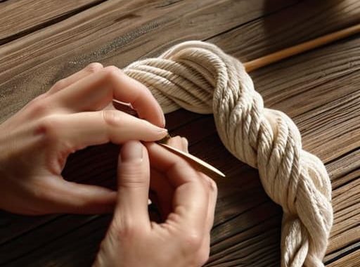 First macrame for beginners wall hanging tutorial.