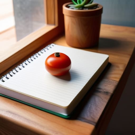 Using the pomodoro technique for productivity.