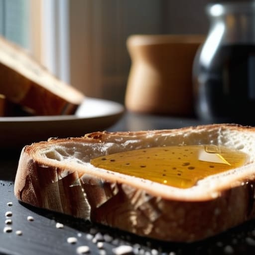 Sourdough bread for a Gourmet Toast Upgrade.