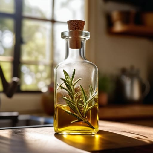 Making The "No-Stress" Infused Olive Oil.