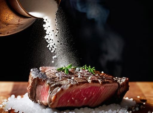 Learning how to season food properly.